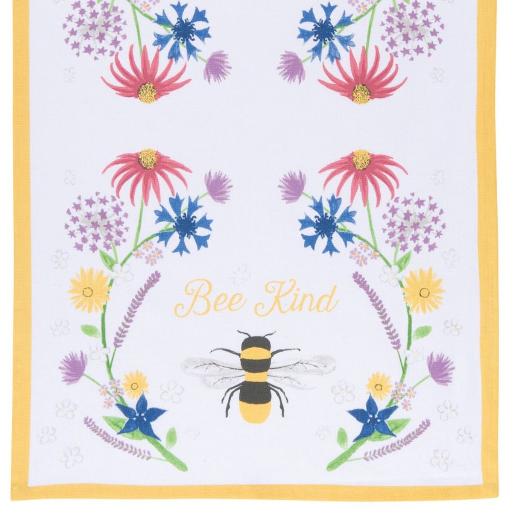 Now Designs Bee Kind Tea Towel NWT